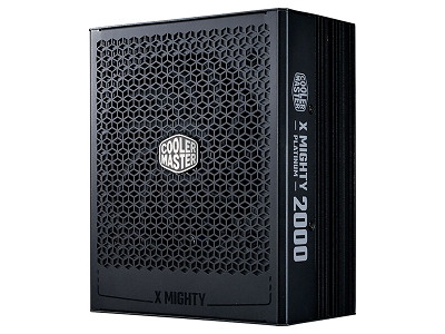 Cooler Master X Mighty Platinum 2000W 230V enhed til strømforsyning 24-pin ATX ATX Sort
