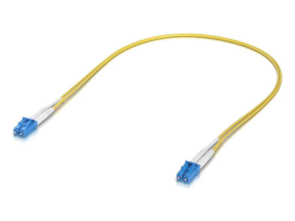Ubiquiti UACC-OFC-S2-LULU-0.5M-50 InfiniBand og fiberoptisk kabel 0,5 m LC LC/LC Gul