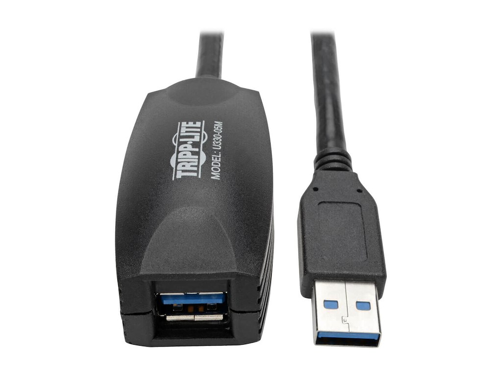 Tripp Lite U330-05M USB-kabel USB 3.2 Gen 1 (3.1 Gen 1) 4,88 m USB A 5 Gbit/sek. Sort