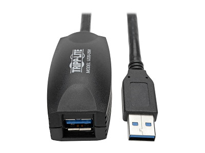 Tripp Lite U330-05M USB-kabel USB 3.2 Gen 1 (3.1 Gen 1) 4,88 m USB A 5 Gbit/sek. Sort
