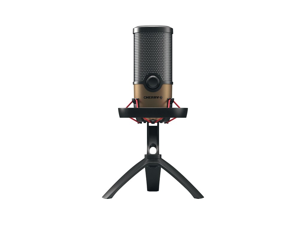 CHERRY UM 9.0 PRO RGB Sort, Kobberfarve Bordmikrofon