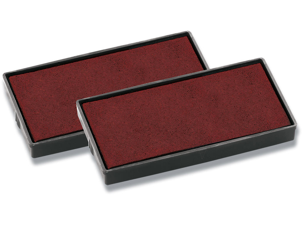 Stempelpude, 2 stk, Rød, E/40RD, Til Colop Printer 40