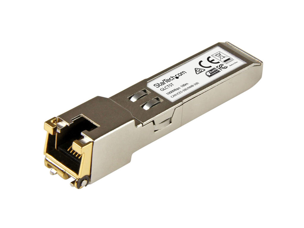 StarTech.com 10050-ST modul til netværksmodtager Kobber 1250 Mbit/s SFP