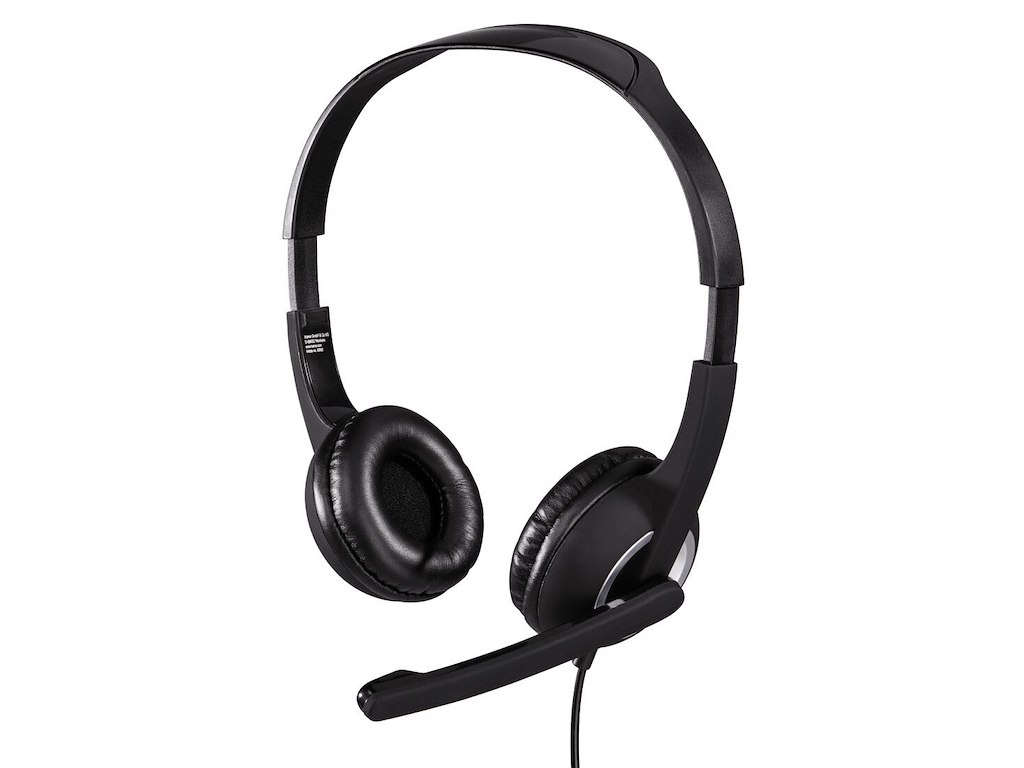 Hama Essential HS 300 Headset Ledningsført Opkald/musik Grå