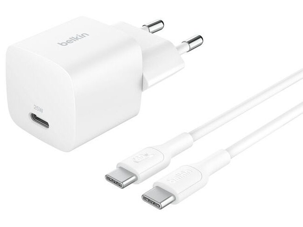 Belkin BoostCharge Bærbar spillekonsol, Smartphone, Tablet Hvid Vekselstrøm Hurtig opladning Indendørs