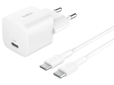 Belkin BoostCharge Bærbar spillekonsol, Smartphone, Tablet Hvid Vekselstrøm Hurtig opladning Indendørs