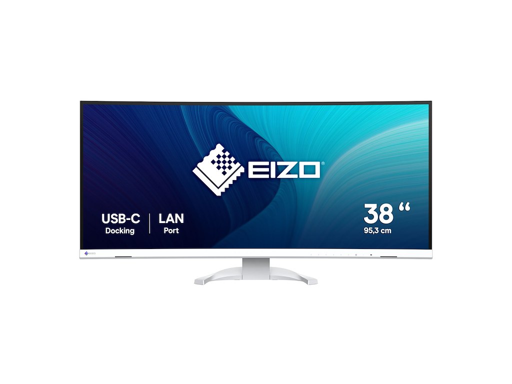 EIZO FlexScan EV3851X-WT computerskærm 95,2 cm (37.5") 3840 x 1600 pixel UltraWide Quad HD+ LCD Hvid