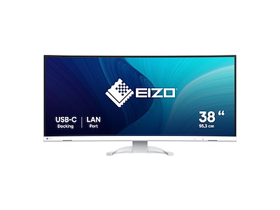 EIZO FlexScan EV3851X-WT computerskærm 95,2 cm (37.5") 3840 x 1600 pixel UltraWide Quad HD+ LCD Hvid