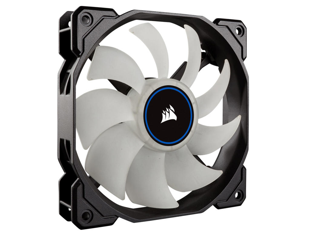 Corsair CO-9050089-WW Computerkølesystem Computerkabinet Ventilator 14 cm Sort, Hvid