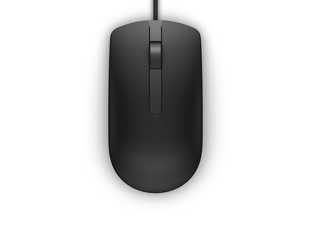 DELL MS116 mus Kontor Ambidextrous USB Type-A Optisk 1000 dpi