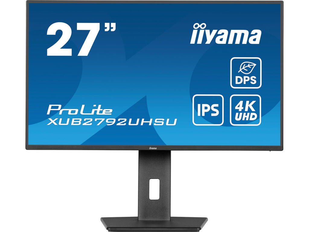 iiyama ProLite XUB2792UHSU-B6 computerskærm 68,6 cm (27") 3840 x 2160 pixel 4K Ultra HD LED Sort