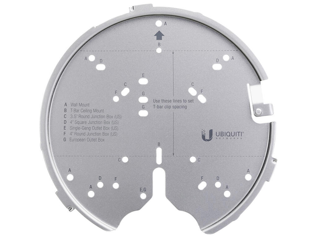 Ubiquiti U-PRO-MP monteringssæt Aluminium