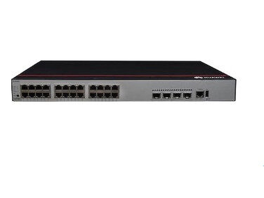 Huawei CloudEngine S5735-L24P4X-A1 Administreret L2 Gigabit Ethernet (10/100/1000) Strøm over Ethernet (PoE) Sort, Grå