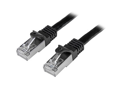 StarTech.com N6SPAT2MBK netværkskabel Sort 2 m Cat6 SF/UTP (S-FTP)