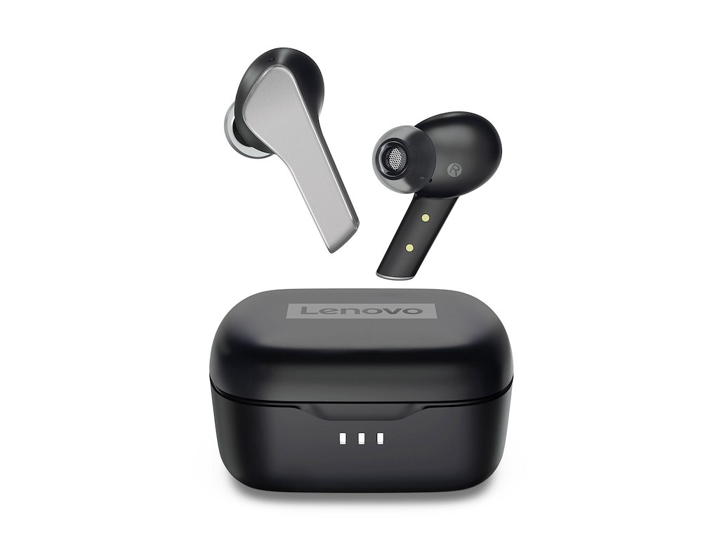Lenovo Smart Wireless Earbuds Headset Trådløs I ørerne Musik/hverdag Bluetooth Sort