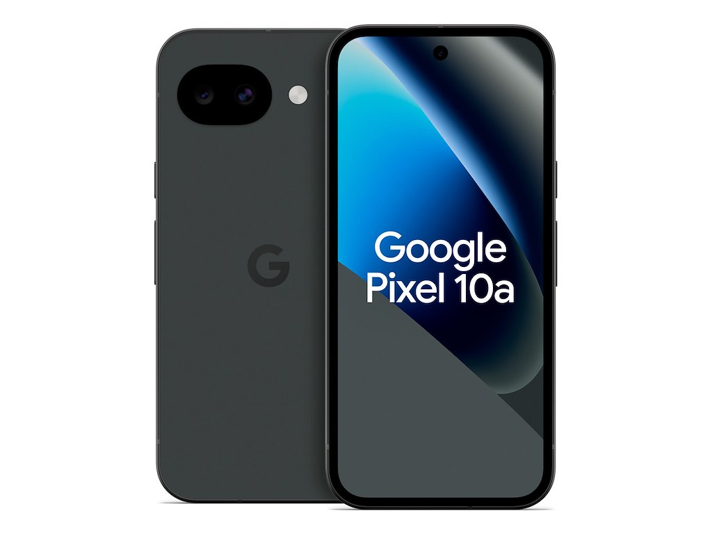 Google Pixel 10a 16 cm (6.3") Dual SIM Android 16.0 5G USB Type-C 8 GB 128 GB 5100 mAh Sort