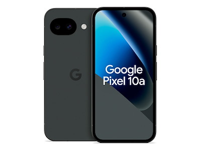 Google Pixel 10a 16 cm (6.3") Dual SIM Android 16.0 5G USB Type-C 8 GB 128 GB 5100 mAh Sort