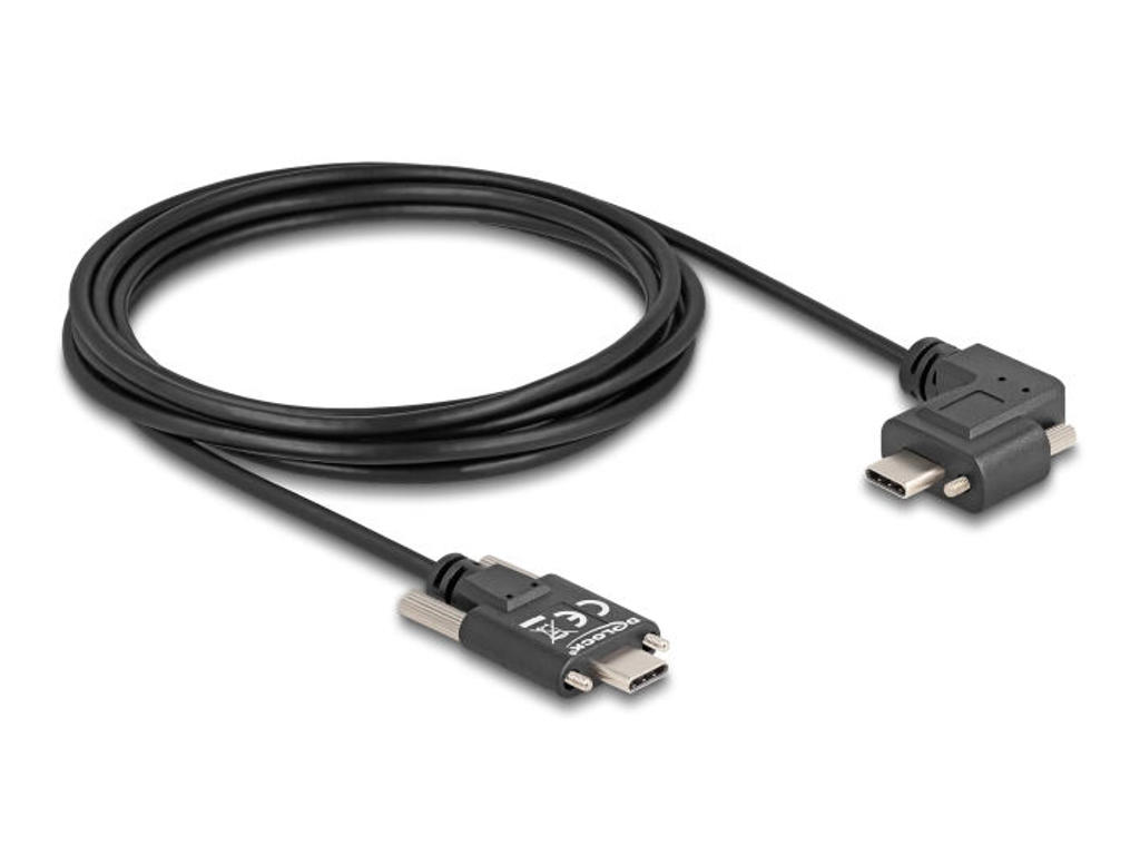 DeLOCK 80958 USB-kabel USB 2.0 3 m USB C Sort