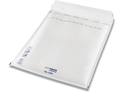 Boblekuvert, Indvendig: 265x360 mm, Hvid, 1 stk, Airmax No. 18/H W8