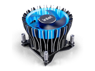 Intel Laminar RH1 Processor Luftkøler Sort