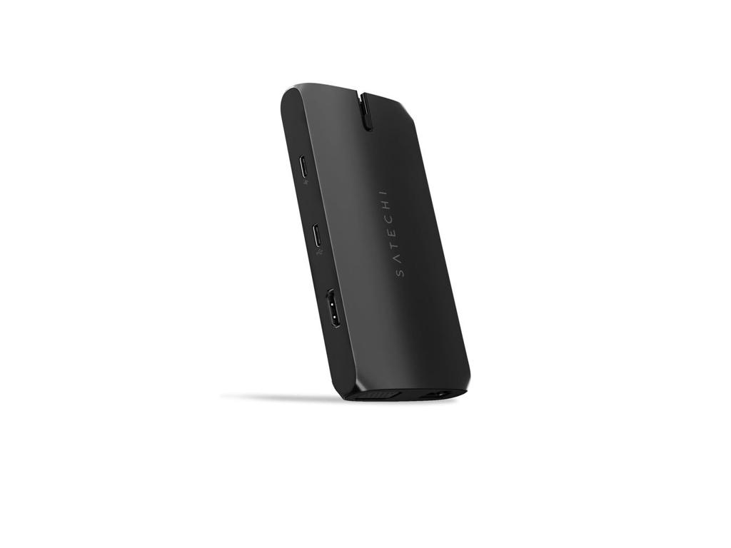 Satechi ST-UCMBAK dockingstation Ledningsført USB 3.2 Gen 2 (3.1 Gen 2) Type-C Sort