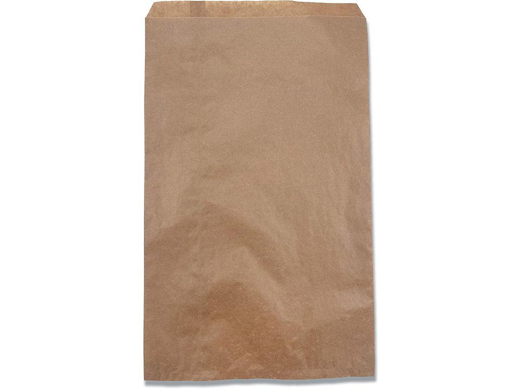 Bagerpose, 4kg, 280x450mm, Brun, 40g, 500 stk