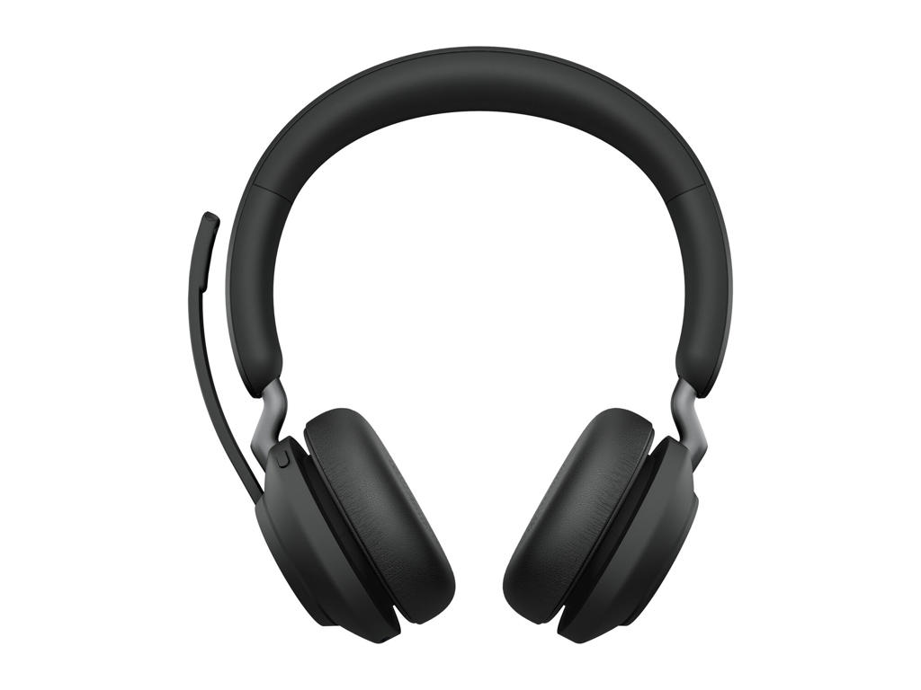 Jabra Evolve2 65 Headset Trådløs Kontor/Callcenter USB Type-C Bluetooth Sort
