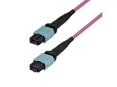 StarTech.com OS2MTP24BOFNP2M InfiniBand og fiberoptisk kabel 2 m MPO/MTP Violet