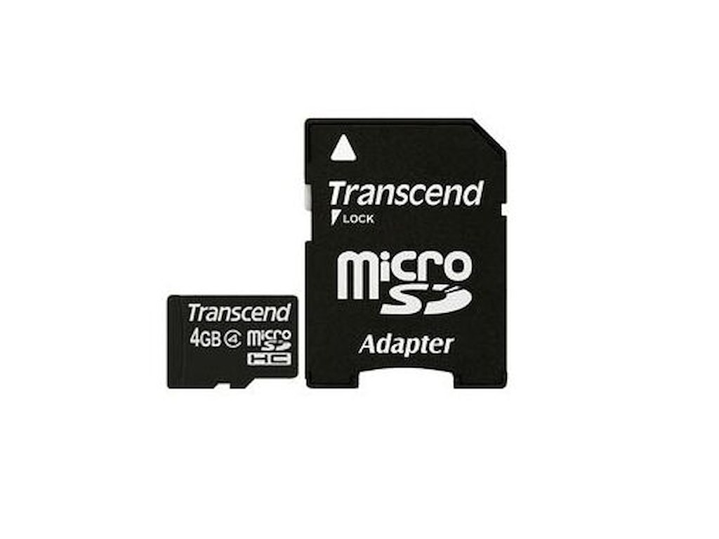 Transcend 4 GB microSDHC Klasse 4