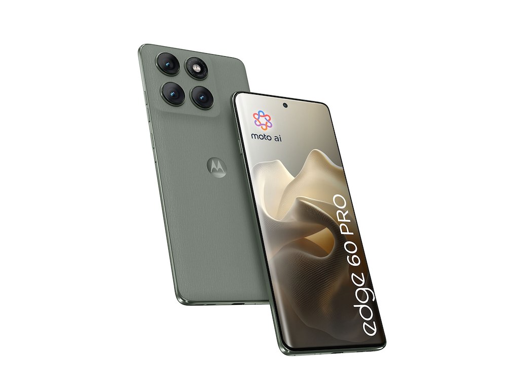 Motorola edge 60 pro 16,9 cm (6.67") Dual SIM Android 15 5G USB Type-C 12 GB 512 GB 6000 mAh Grå