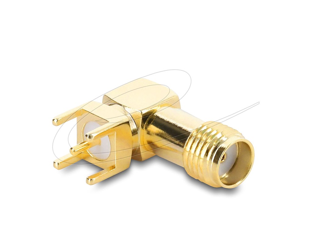 DeLOCK 67410 kabel kønsskifter SMA Guld