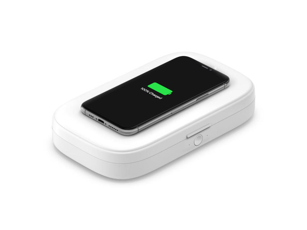 Belkin BOOST↑CHARGE Smartphone Hvid Vekselstrøm Trådløs opladning Hurtig opladning Indendørs