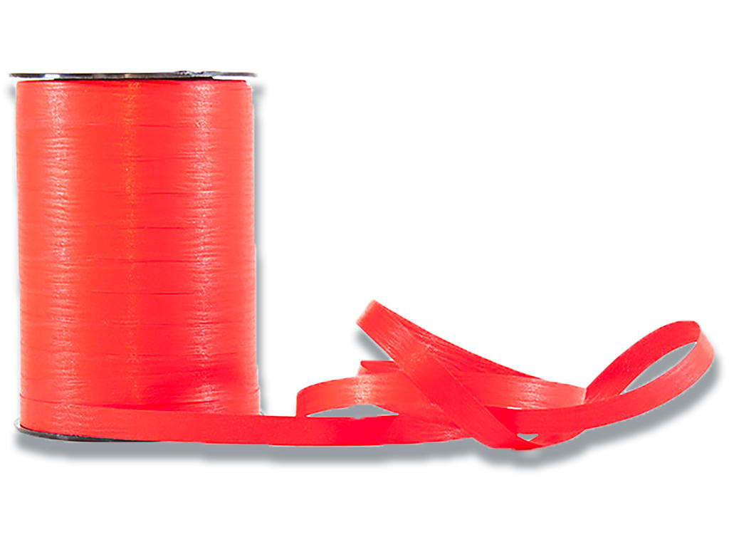 Gavebånd, PP, 10mm x 250m, Rød, Roliba Matline LUX 