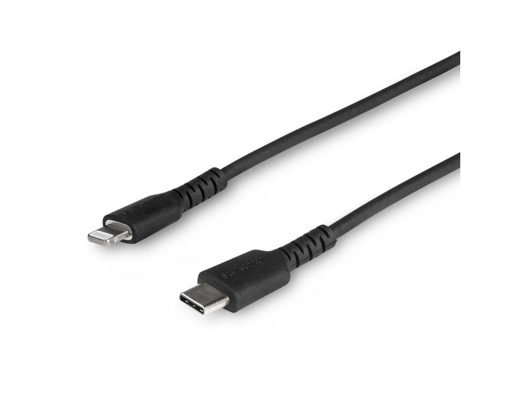 StarTech.com RUSBCLTMM1MB kabel til mobiltelefon Sort 1 m USB C Lightning