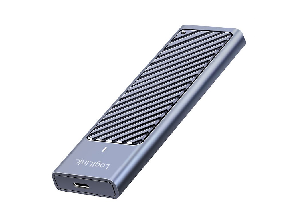 LogiLink UA0435 drevkabinet SSD kabinet Grå M.2