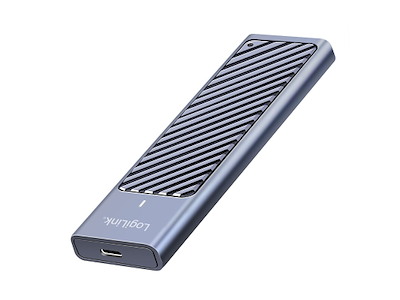 LogiLink UA0435 drevkabinet SSD kabinet Grå M.2