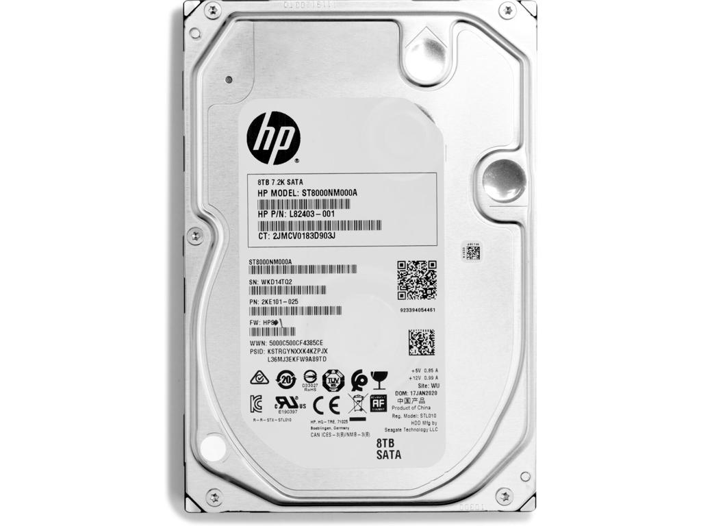 HP 8TB 7200RPM SATA 3,5" Enterprise