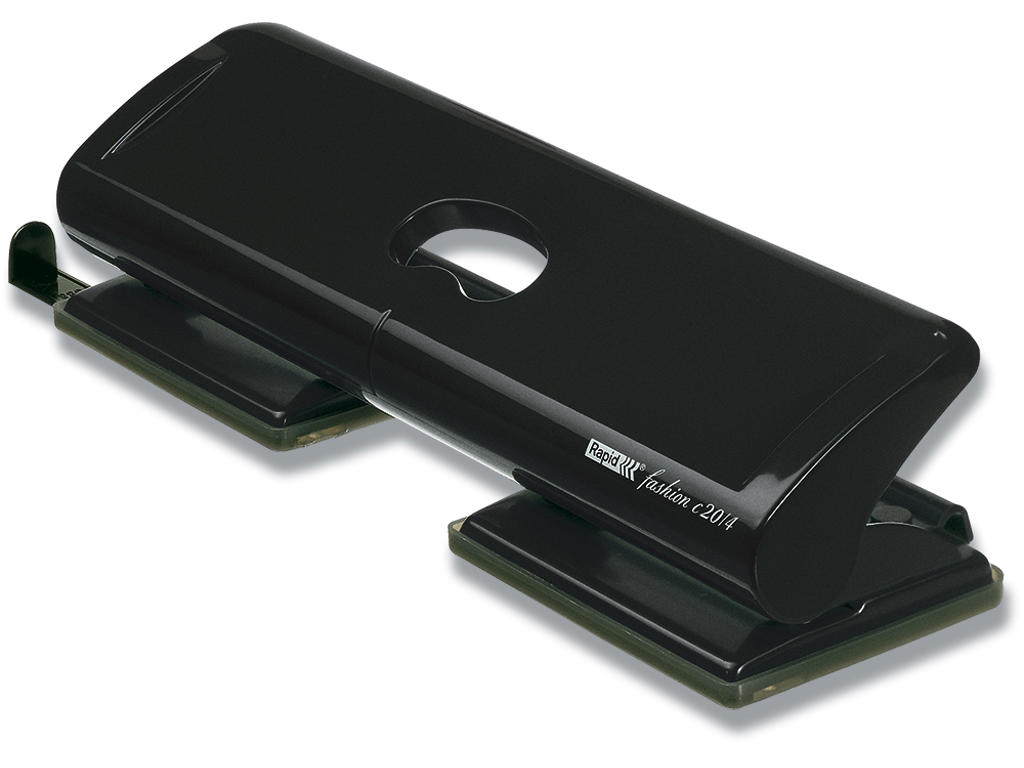 Hulapparat, 4-huls, 20 ark, Sort, Rapid Fashion FC20