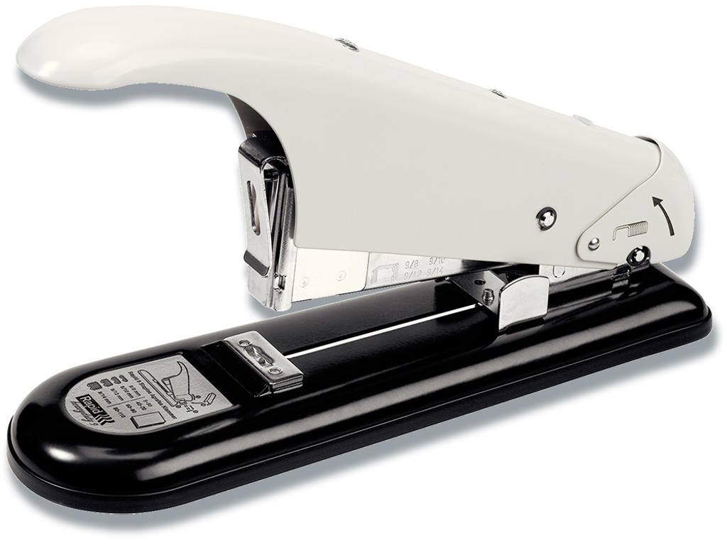 Blokhæfter, 110 ark, Hvid-sort, Klamme 9/8-14, Rapid Classic HD9