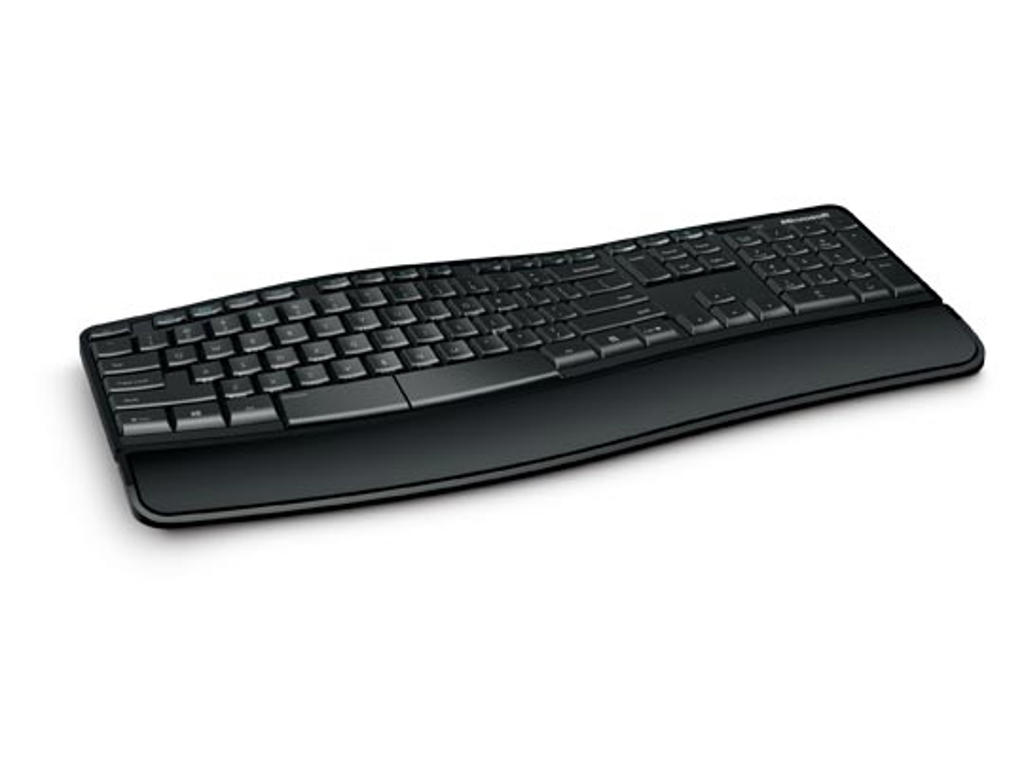 Microsoft Sculpt Comfort Desktop tastatur Kontor RF trådløst QWERTY Nordisk Sort