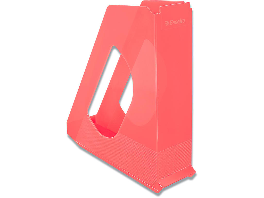 Tidsskriftskassette, Koral, 7 cm, A4, Esselte Colour'Breeze 