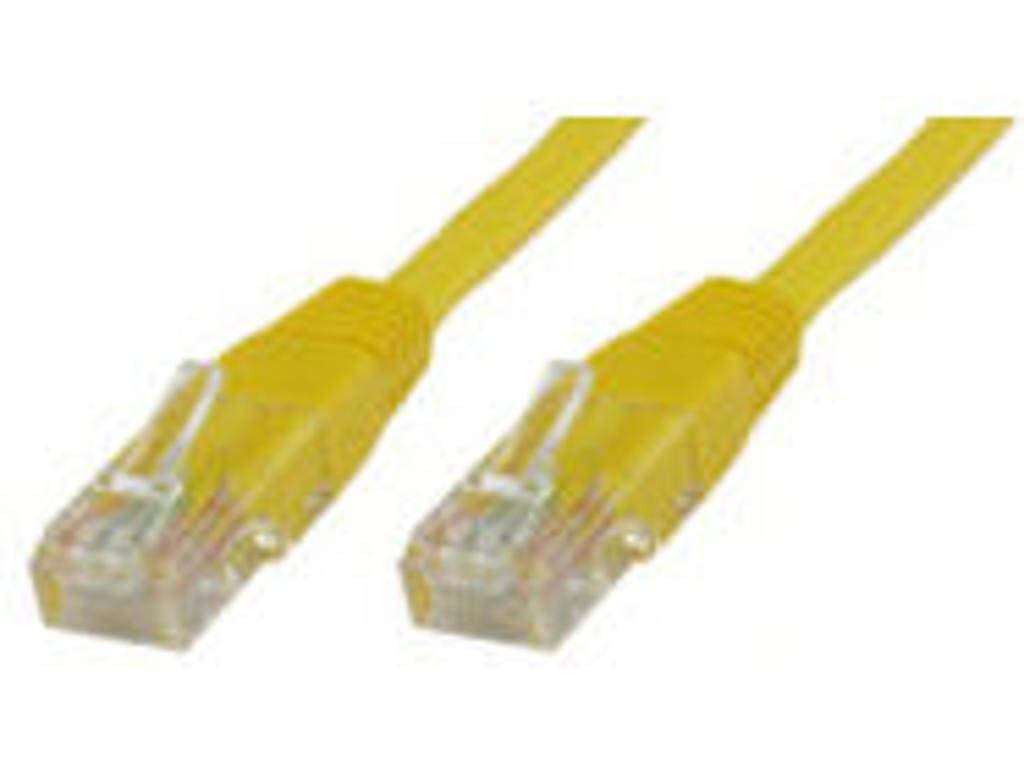 Microconnect UTP6002Y netværkskabel Gul 0,2 m Cat6 U/UTP (UTP)