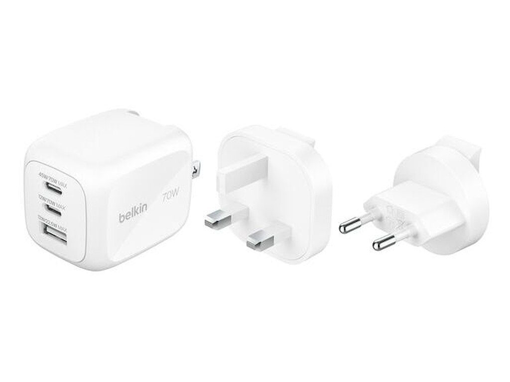 Belkin BoostCharge Pro Universel Hvid Vekselstrøm Hurtig opladning Indendørs