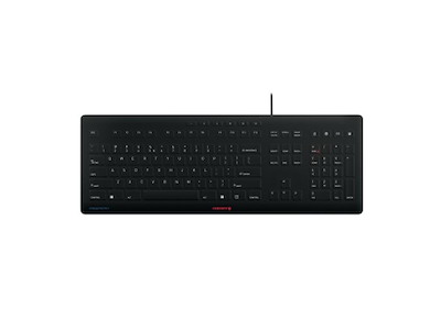 CHERRY JK-8502EU-2 tastatur Universel USB QWERTY Engelsk Sort
