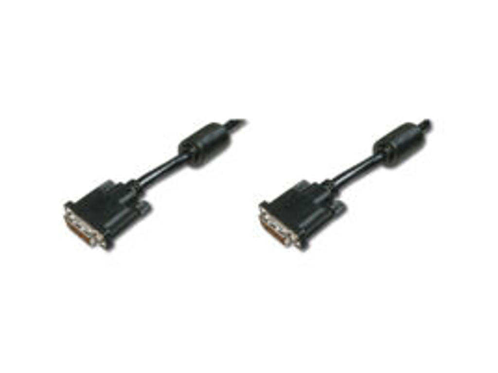 Microconnect MONCC5F DVI kabel 5 m DVI-D Sort