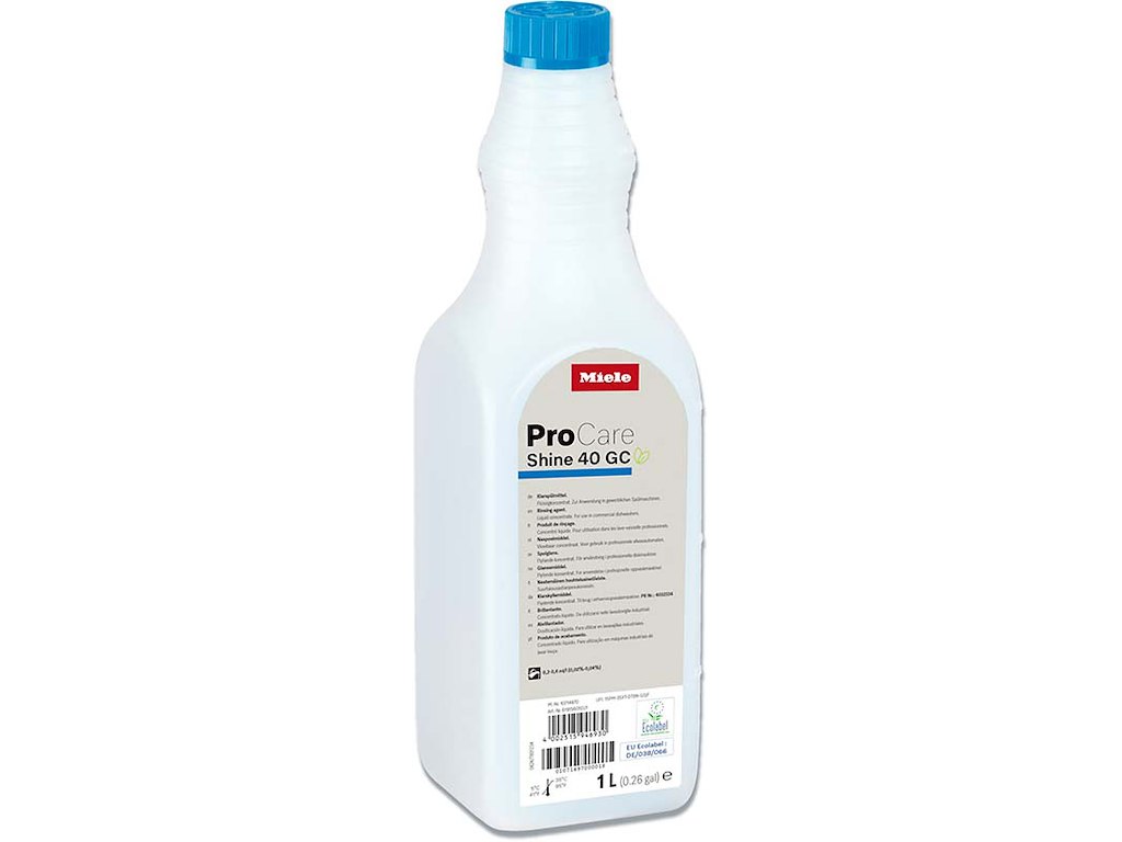 Afspændingsmiddel, 1 liter, Miele ProCare Shine 40 GC