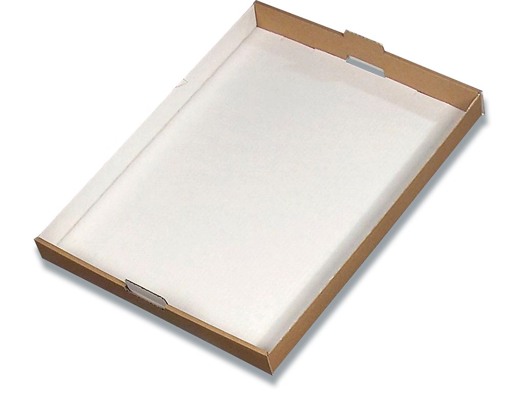 Kageæske, Hvid, 600x430x46mm, 1 stk, Kagemand