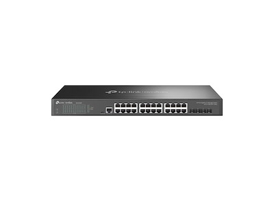 TP-Link Omada SG3428X netværksswitch Administreret L2+/L3 Gigabit Ethernet (10/100/1000) 1U Sort