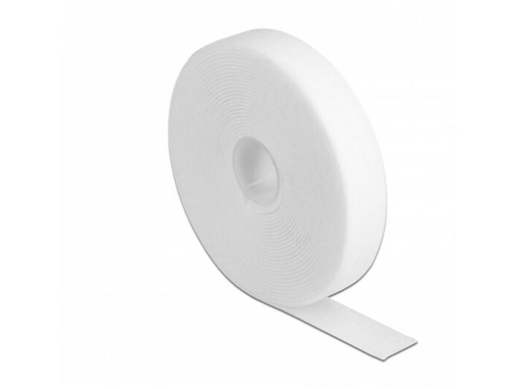 DeLOCK 18381 kabelsamler Krog og løkke kabelbinder Hvid 1 stk