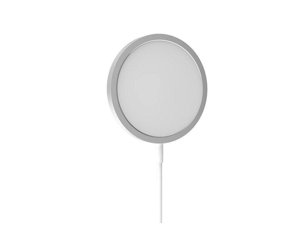 eSTUFF ES638102 oplader til mobil enhed Smartphone Aluminium, Hvid Vekselstrøm Trådløs opladning Hurtig opladning Indendørs